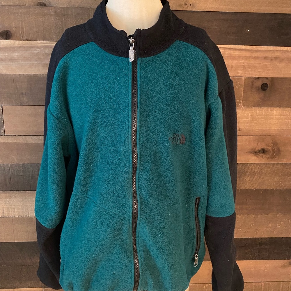 the north face womens fleece jacket size large